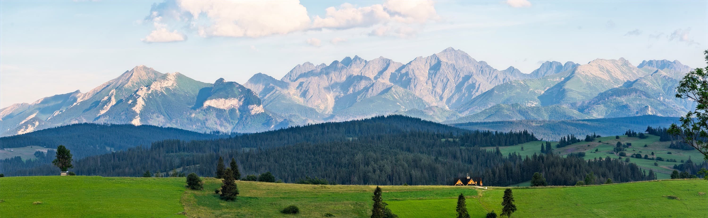 Panorama der Hohen Tatra